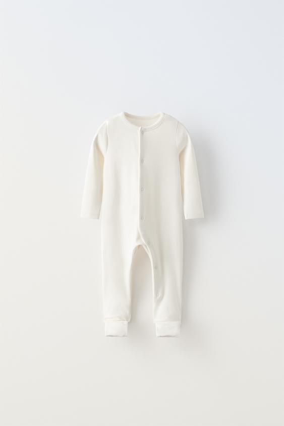 Combinaison BabyGap Manches Courtes - Taille 3-6 Mois - Blanc Avec Poissons Gris - Neuf Avec étiquette