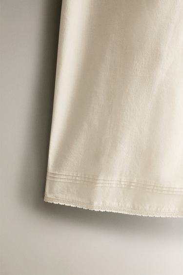 PANTALON DENTELLE - Écru de Zara - Image 2