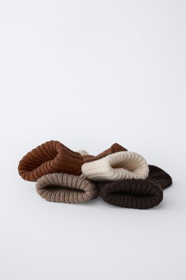 LOT DE QUATRE CHAUSSETTES COULEURS EN BOÎTE - Marron de Zara - Image 2