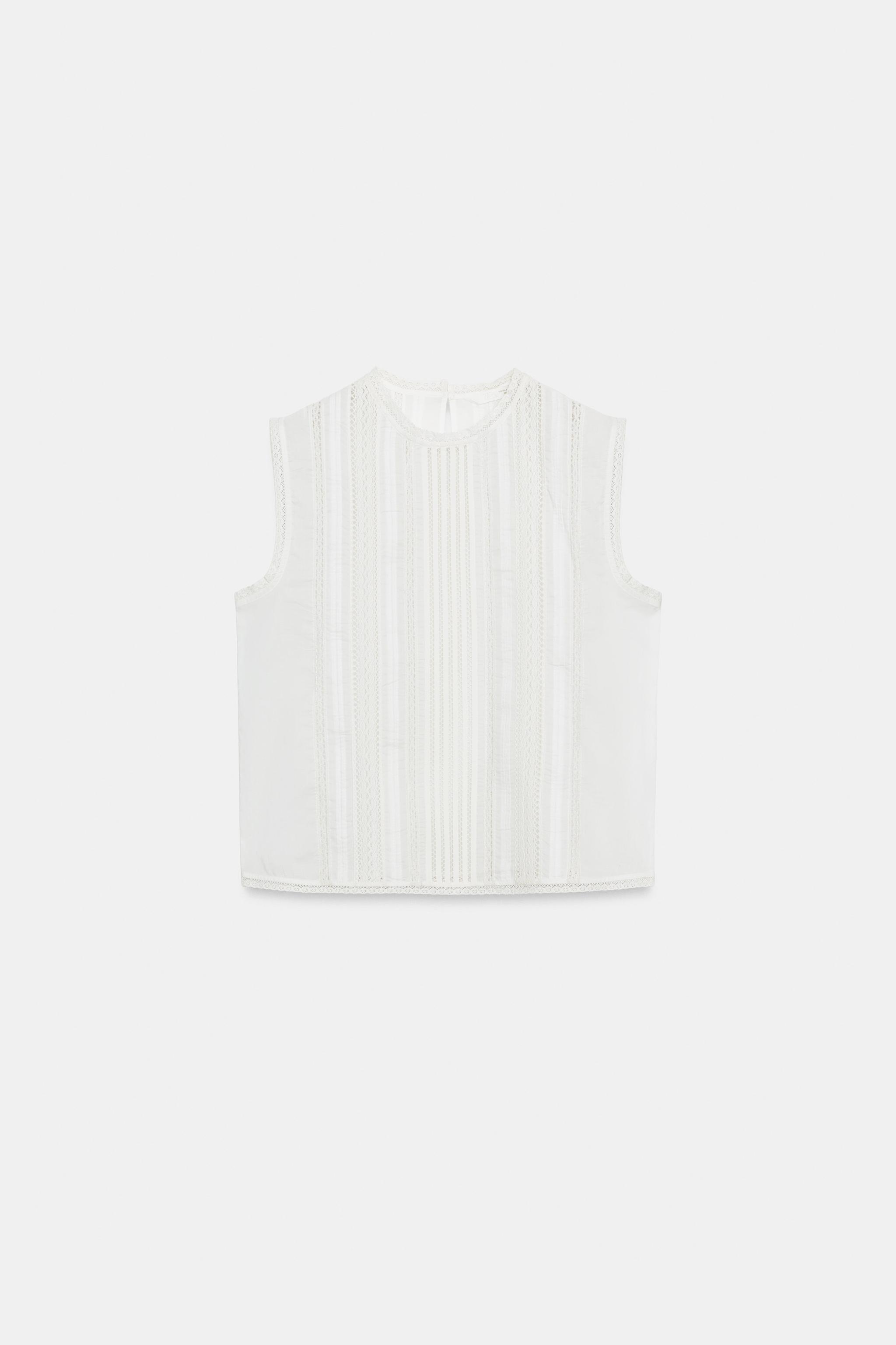 BLOUSE ROMANTIQUE BRODÉE ZW COLLECTION