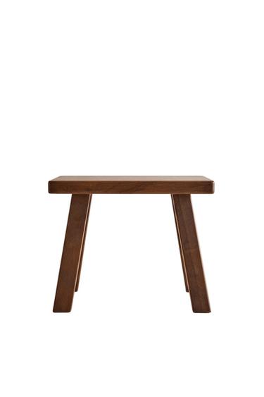 SMALL STOOL - Brown by Zara