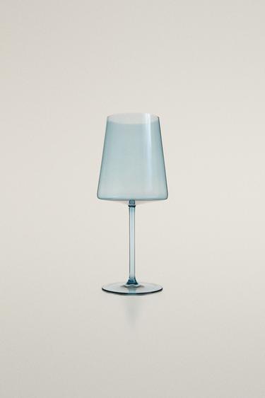 クリスタリンコニカルグラスブルー0Zaraのクリスタリンコニカルグラス - ブルー - 画像 0