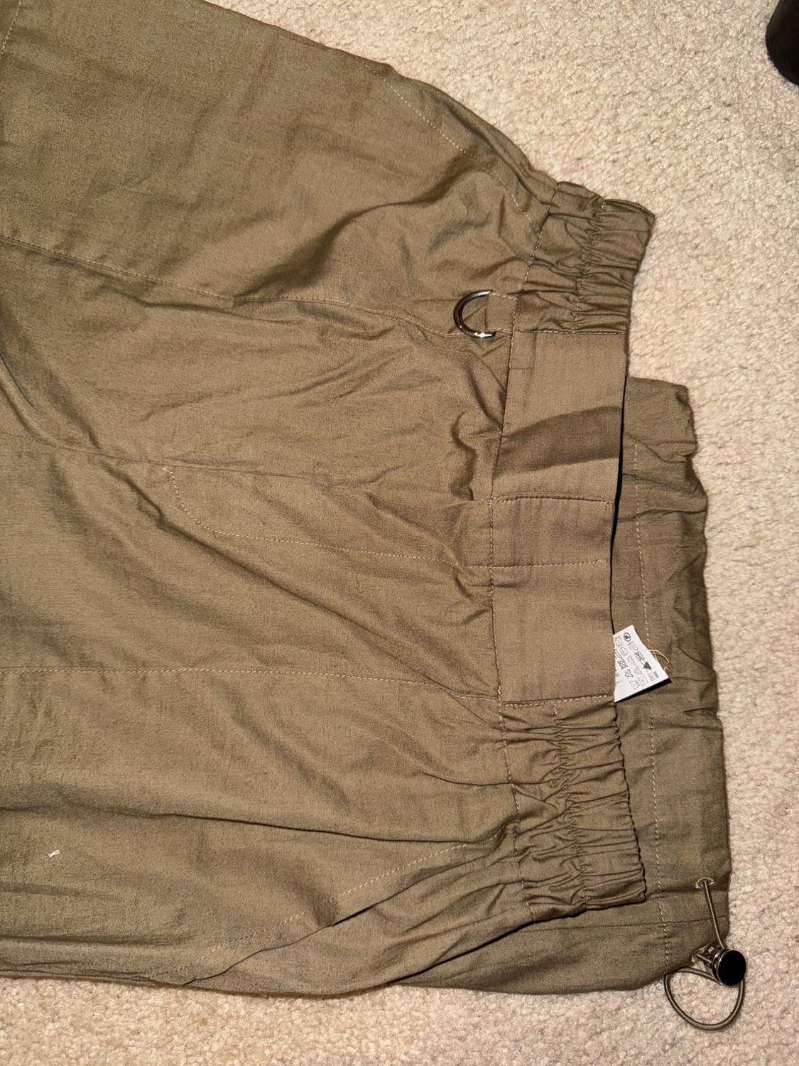 ADJUSTABLE HEM POPLIN PANTS - Image 3