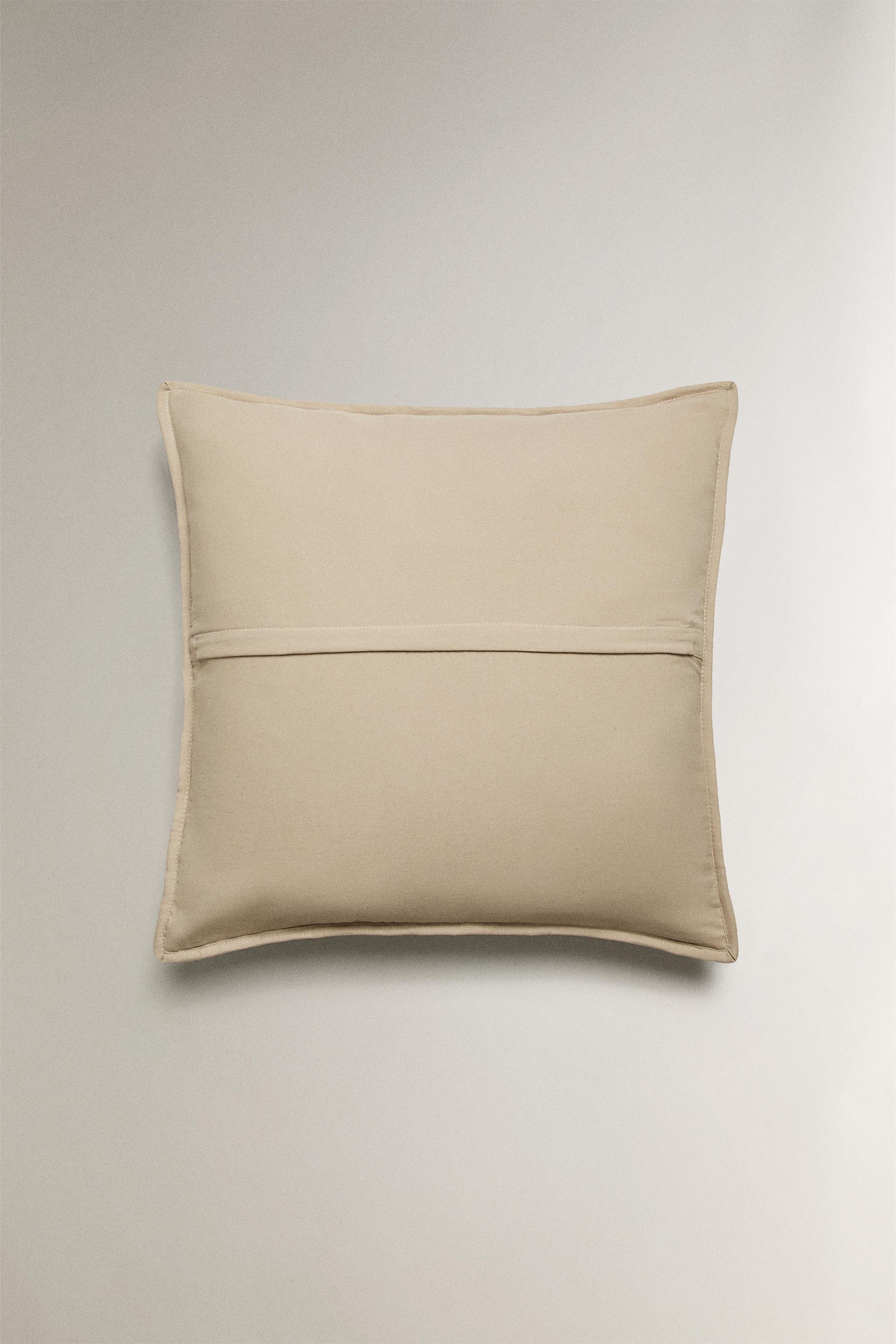 HOUSSE DE COUSSIN ÉDREDON MATELASSÉE À POIS