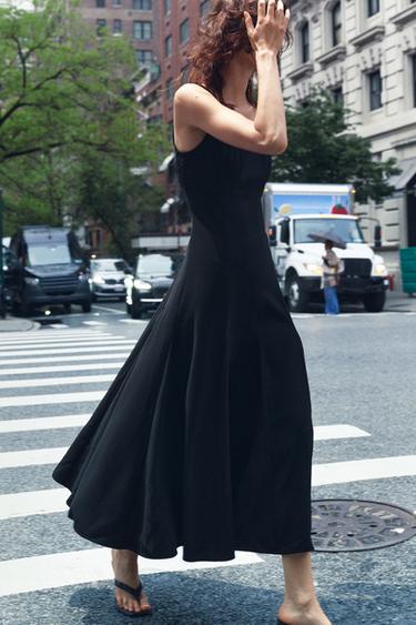 ROBE MIDI ZW COLLECTION - Noir de Zara - Image 2