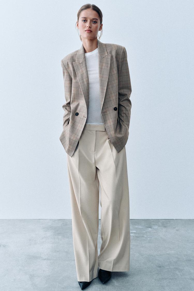 OVERSIZED DOUBLE-BREASTED BLAZER