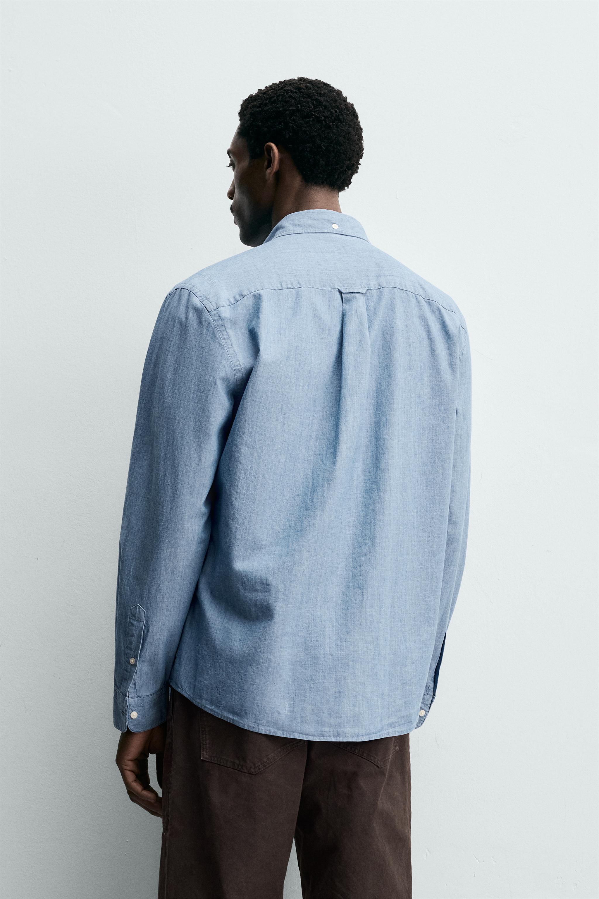 CHEMISE REGULAR FIT CHAMBRAY