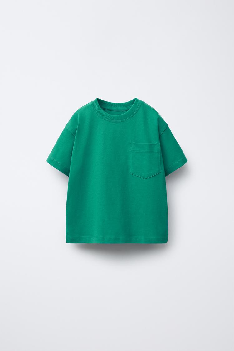 PLAIN POCKET T-SHIRT