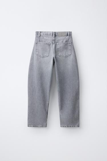 JEANS MARINE - Gris de Zara
