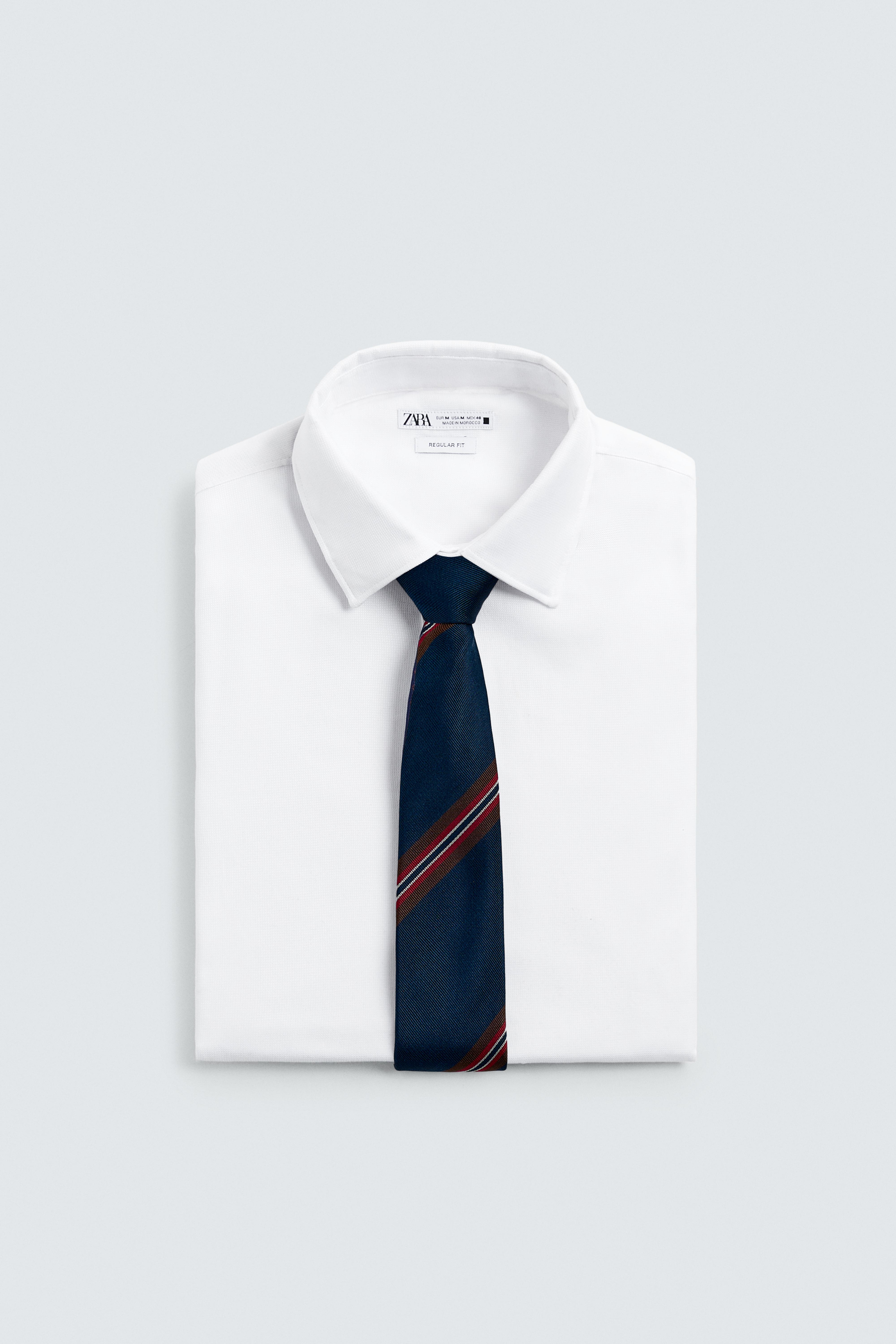 100% SILK STRIPED TIE