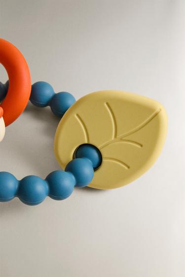 CHILDREN’S SILICONE CHICK TEETHER - Blue by Zara - Image 2