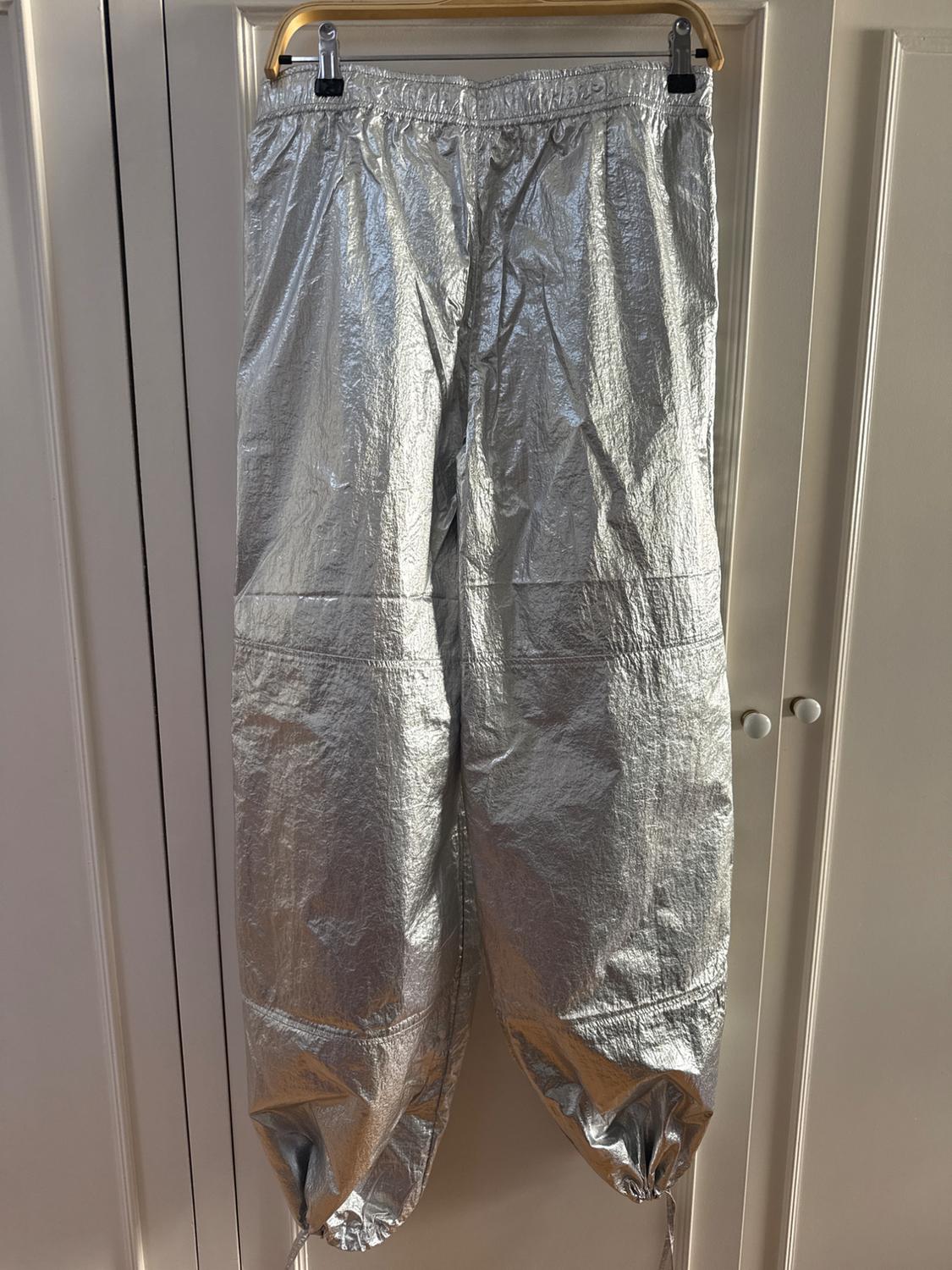 METALLIC PARACHUTE TROUSERS - Image 4