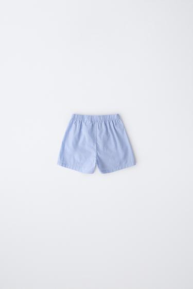 8-14 YEARS/ 2-PACK OF POPLIN BOXERS - Blue by Zara - Image 3