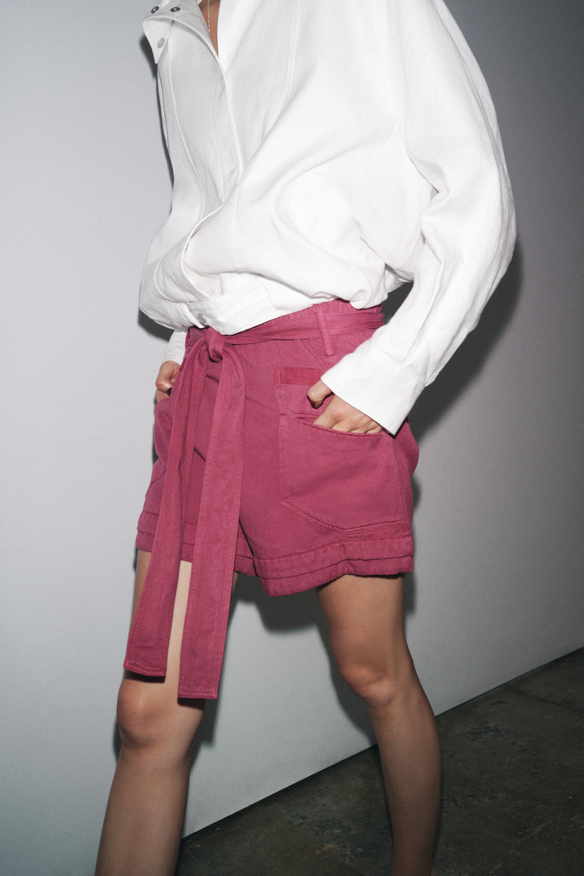 SHORT FLUIDE CEINTURE ZW COLLECTION