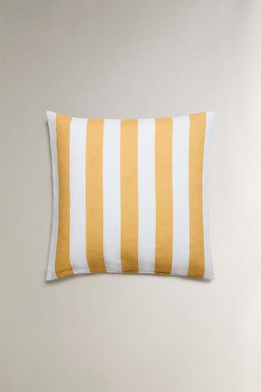 HOUSSE DE COUSSIN RAYURES LIN - rayures de Zara - Image 3