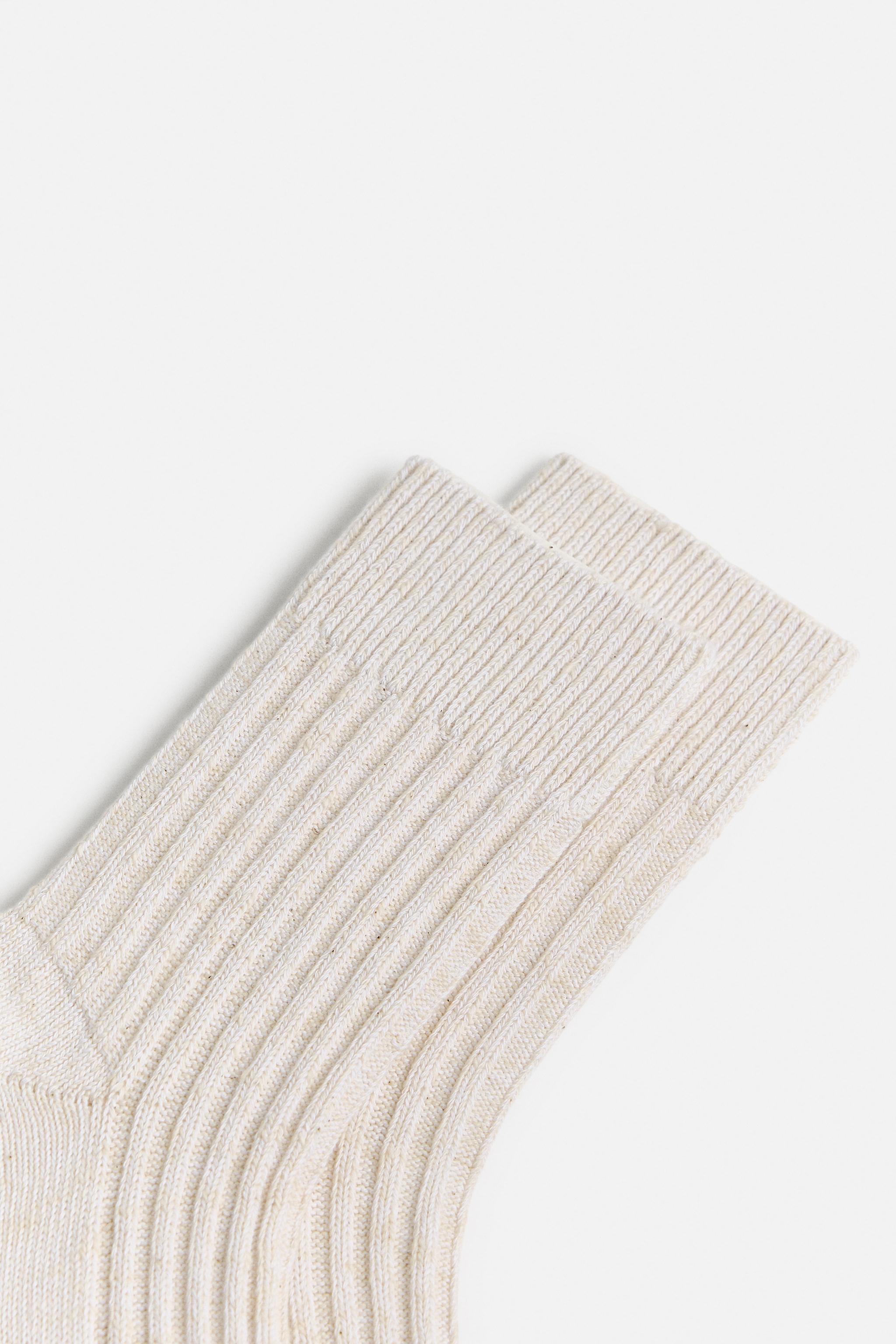 CHAUSSETTES COURTES CÔTELÉES