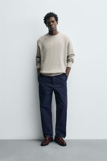 JERSEY REGULAR FIT - Crudo de Zara - Imagen 0