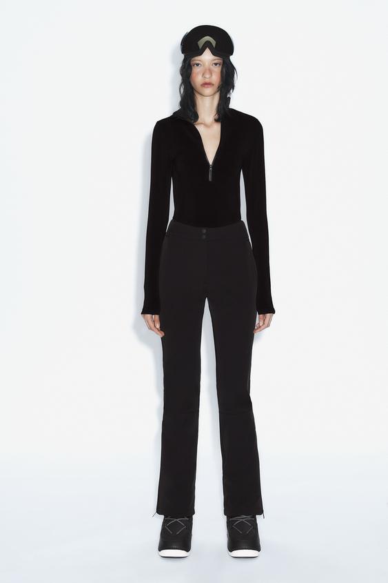 Zara Fasion Solid Women Black Track Pants - Buy Zara Fasion Solid