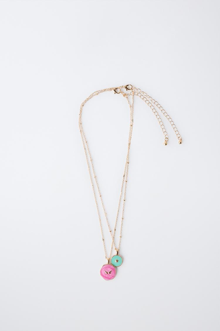 PAQUETE DE 2 COLLARES CON PLACA 4