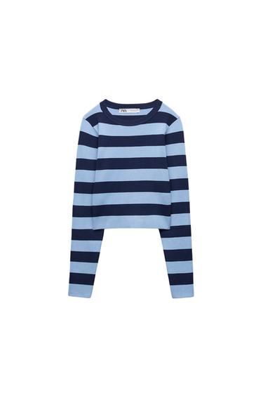 BASIC RIBBED KNIT SWEATER