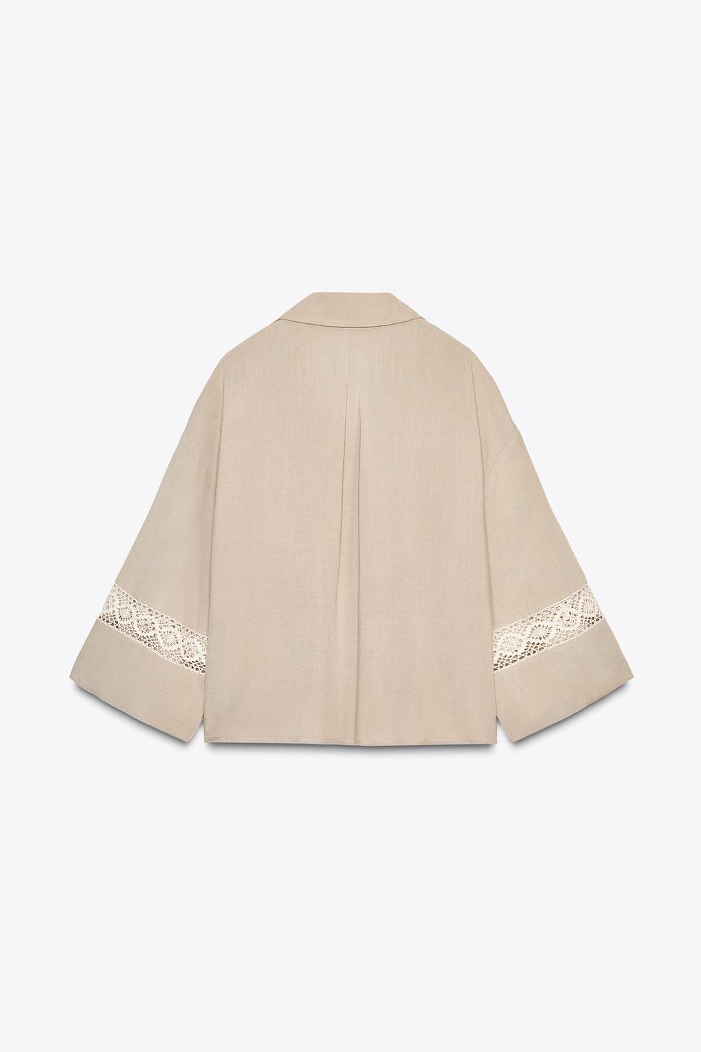 Thumbnail image for SHIRT WITH EMBROIDERED SLEEVES