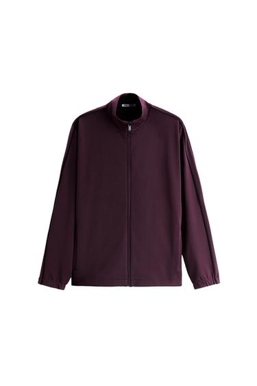 SUDADERA CREMALLERA CONTRASTE