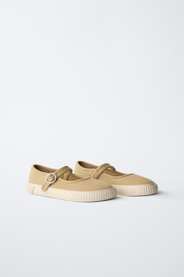 BALLERINES SPORT BAREFOOT - Blanc écru de Zara - Image 1