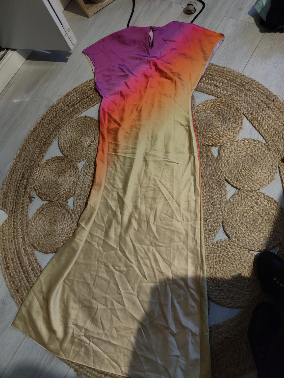 TIE-DYE PRINT DRESS - Image 2