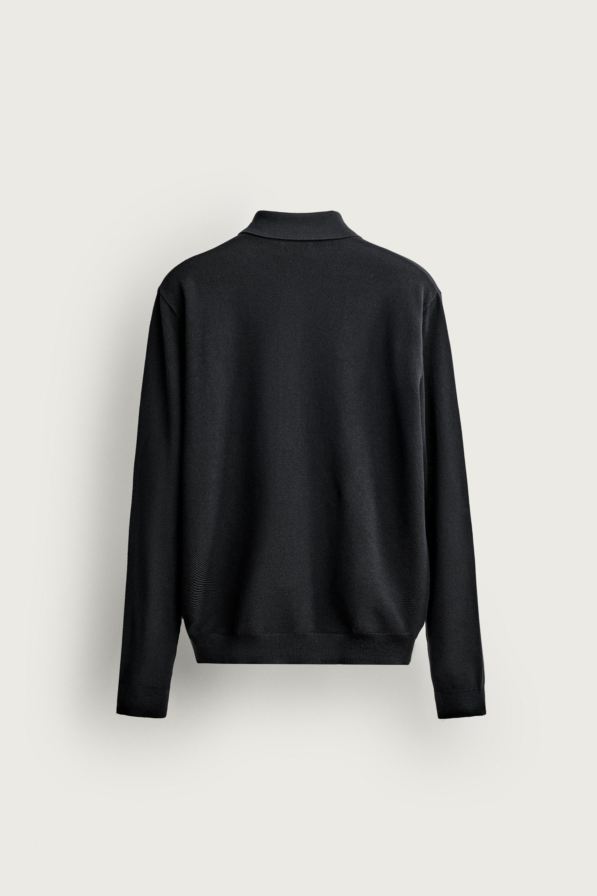 REGULAR FIT CARDIGAN — Navy blue