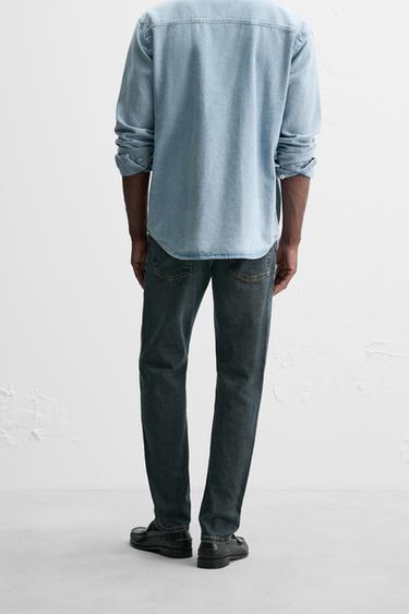 JEAN SLIM FIT - Bleu / Vert de Zara - Image 2