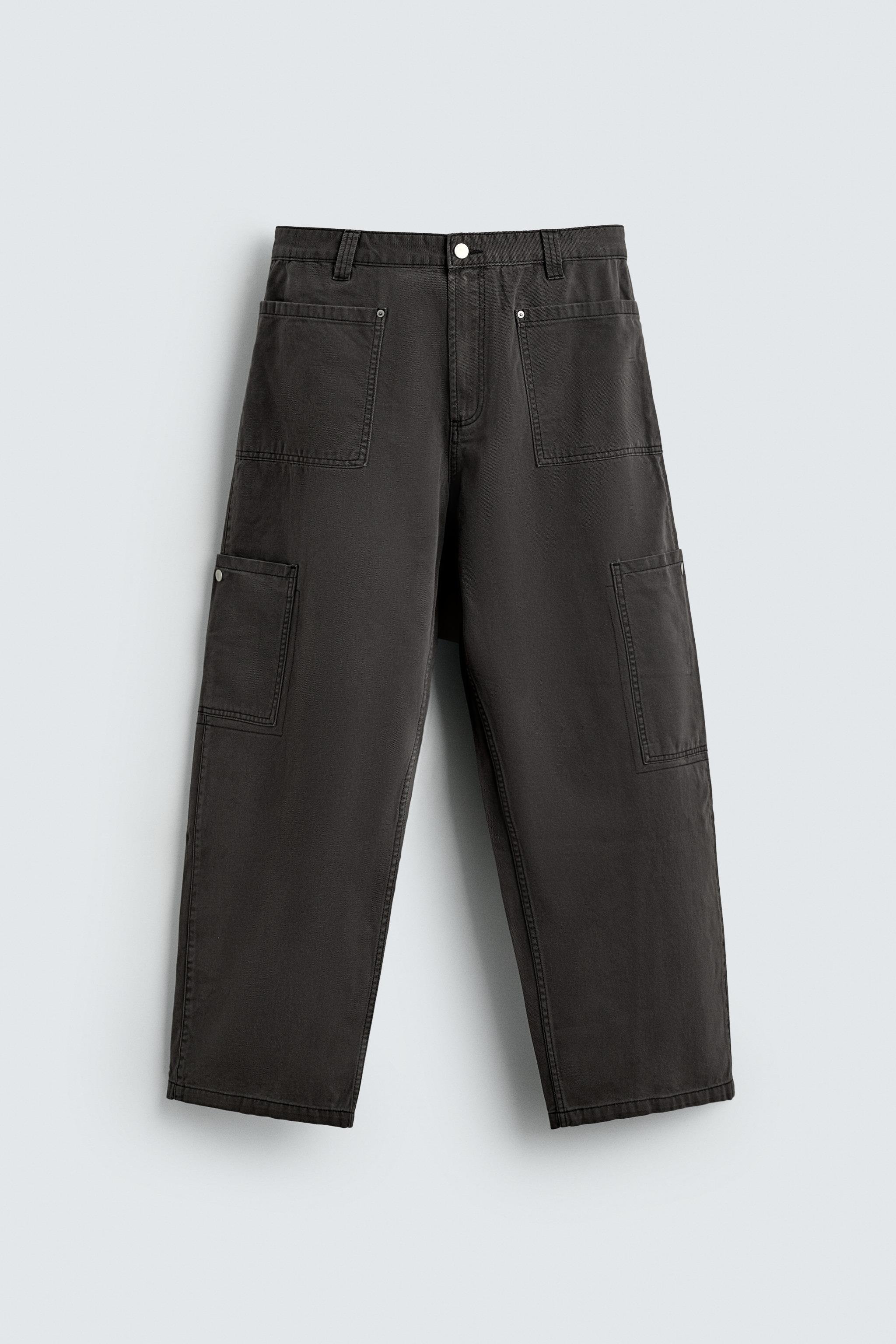 MULTI-POCKET TROUSERS - Dark grey | ZARA Australia