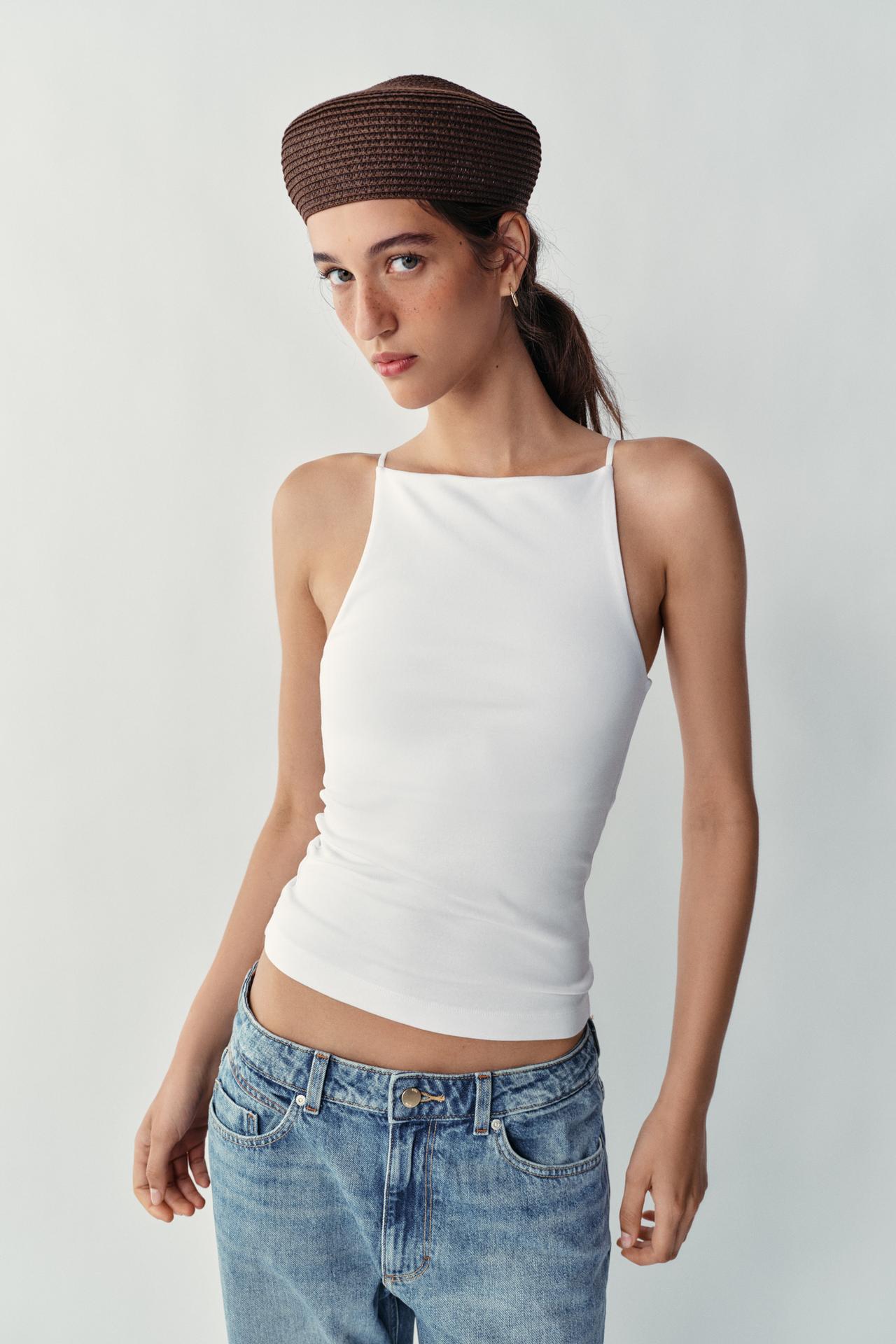 TANK TOP — White