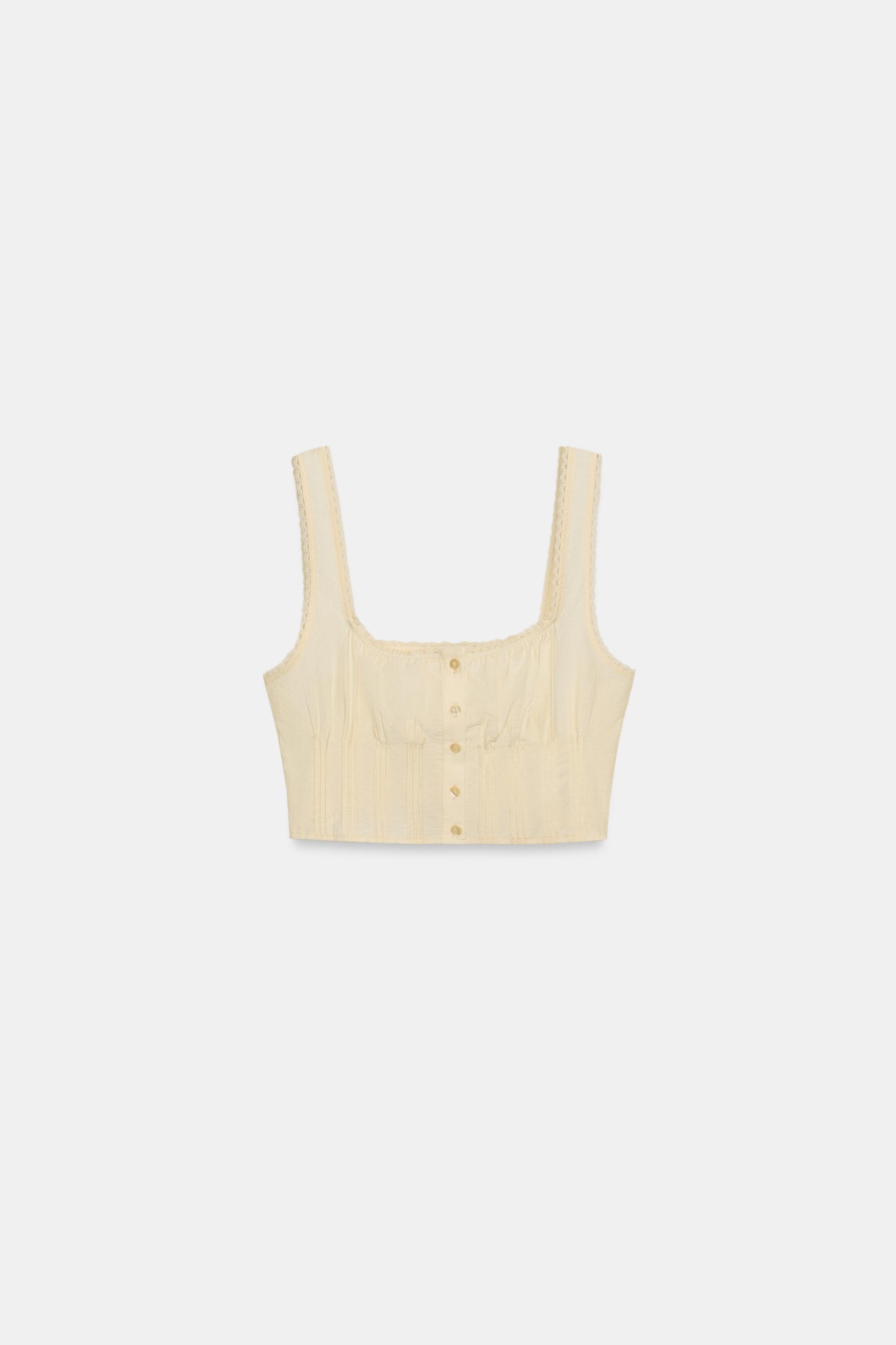 LACE CROP TOP