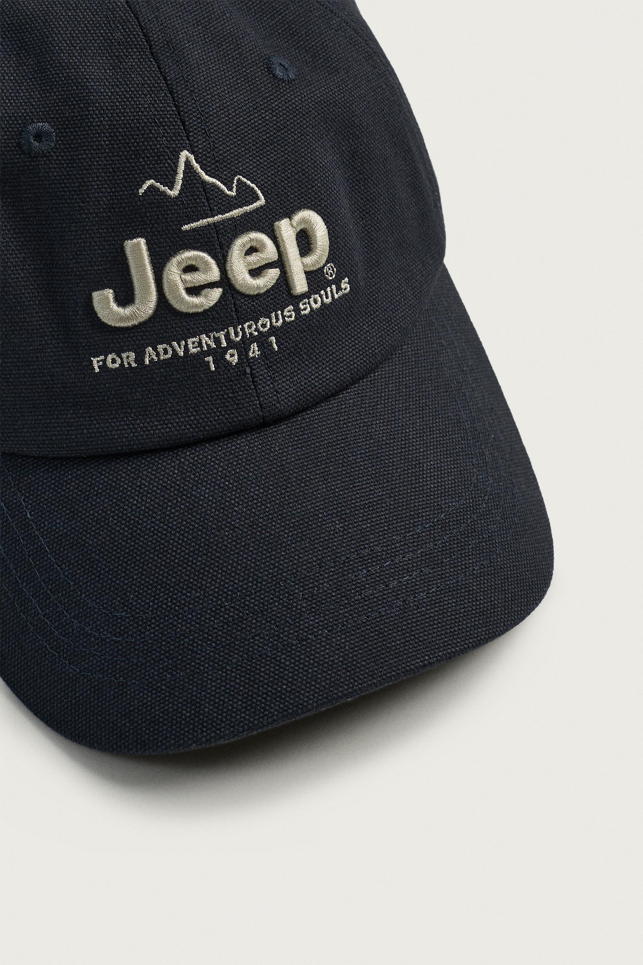 Мужские кепки Zara JEEP® EMBROIDERED TEXT — фото 7