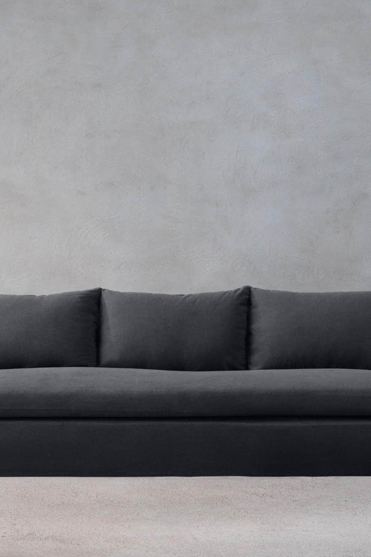 SOFA 01 COTTON COVER — MIDNIGHT BLUE