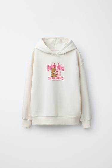 CAPYBARA CAPYFUN © HOODIE - Ecru by Zara