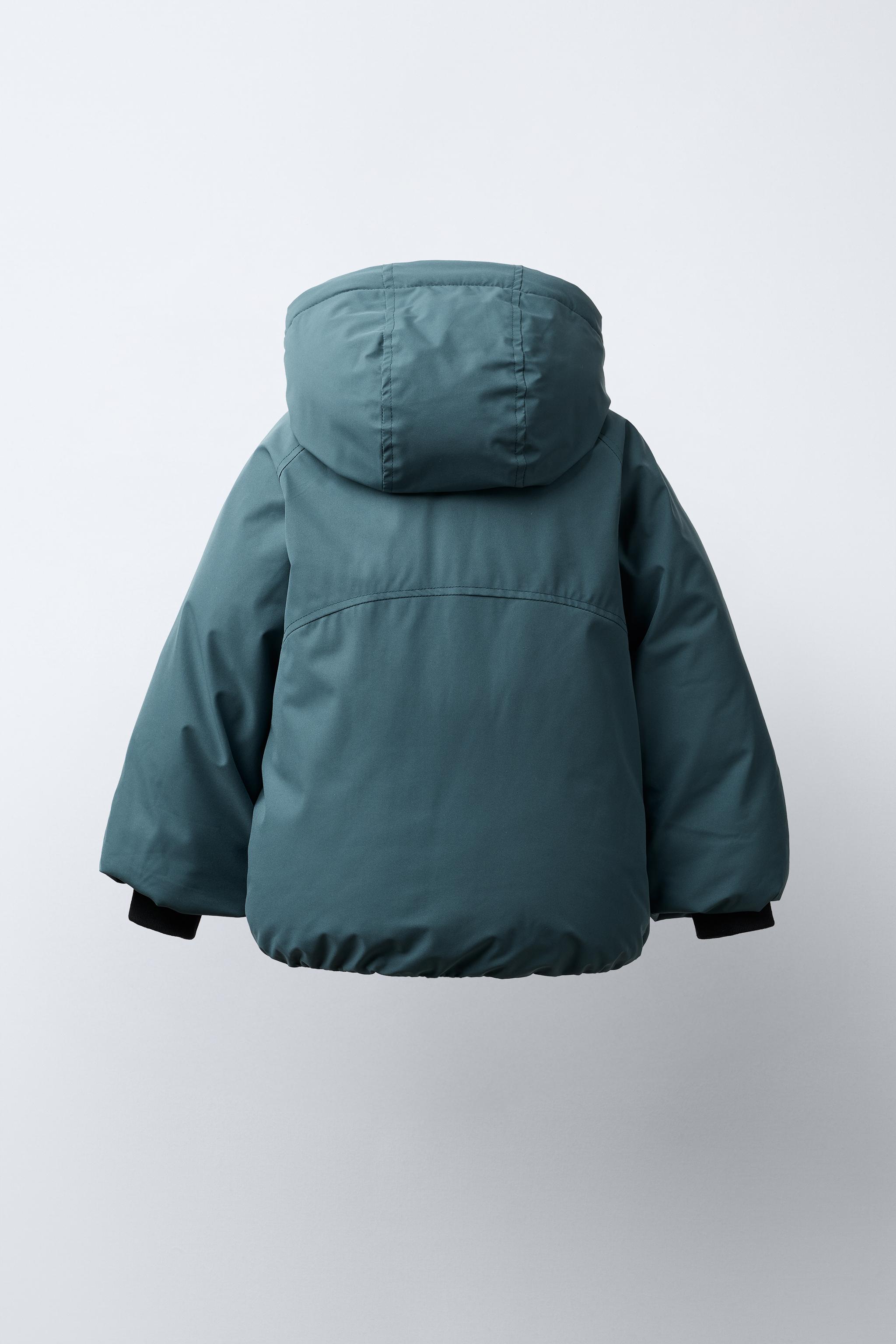 MANTEAU REMBOURRÉ À CAPUCHE DÉPERLANT