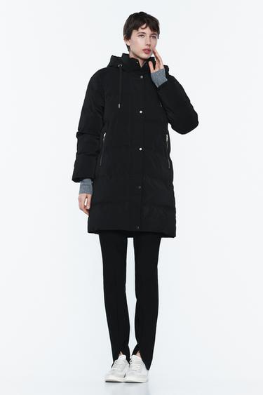El abrigo tipo plumas anti frio más potente e ideal de Zara