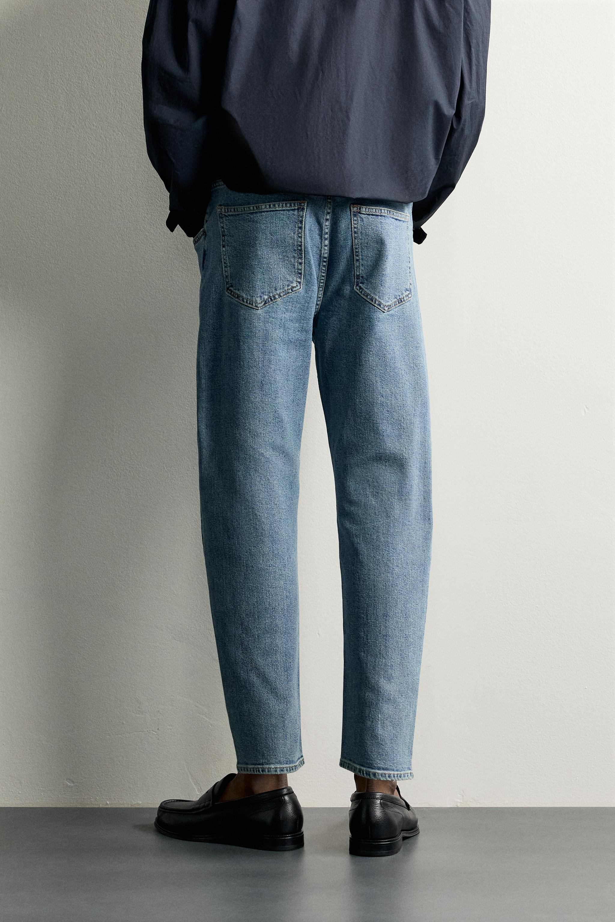 SLIM CROPPED FIT JEANS