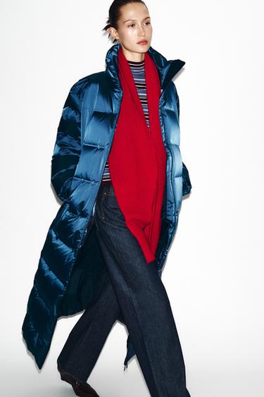 WATER-RESISTANT WINDPROOF DOWN JACKET - Blue by Zara