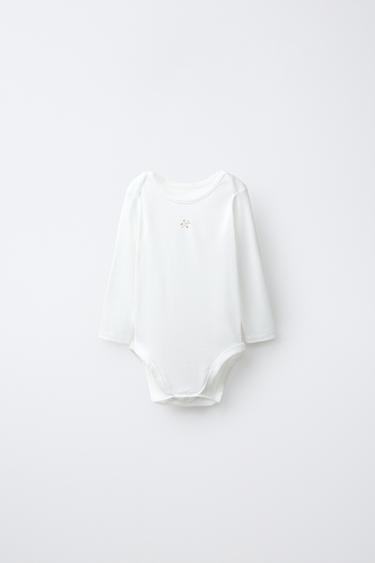 FIVE-PACK FLORAL BODYSUITS — Pink 2