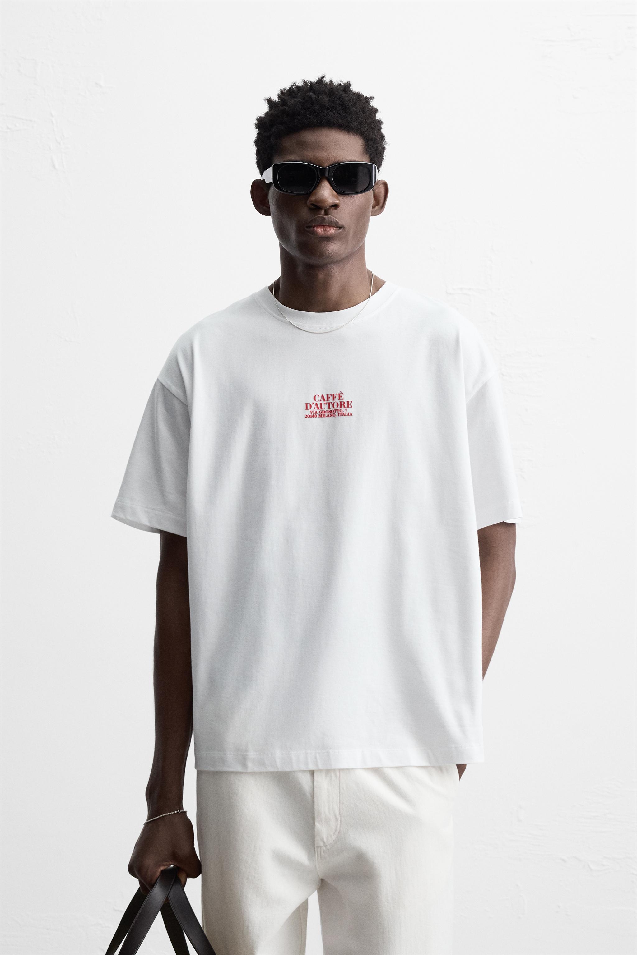 PHOTOGRAPHIC PRINT T-SHIRT - White | ZARA Canada
