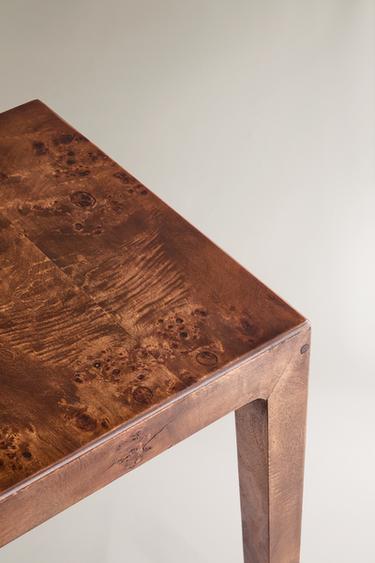 TABLE D’APPOINT BOIS FONCÉ - Marron de Zara - Image 2