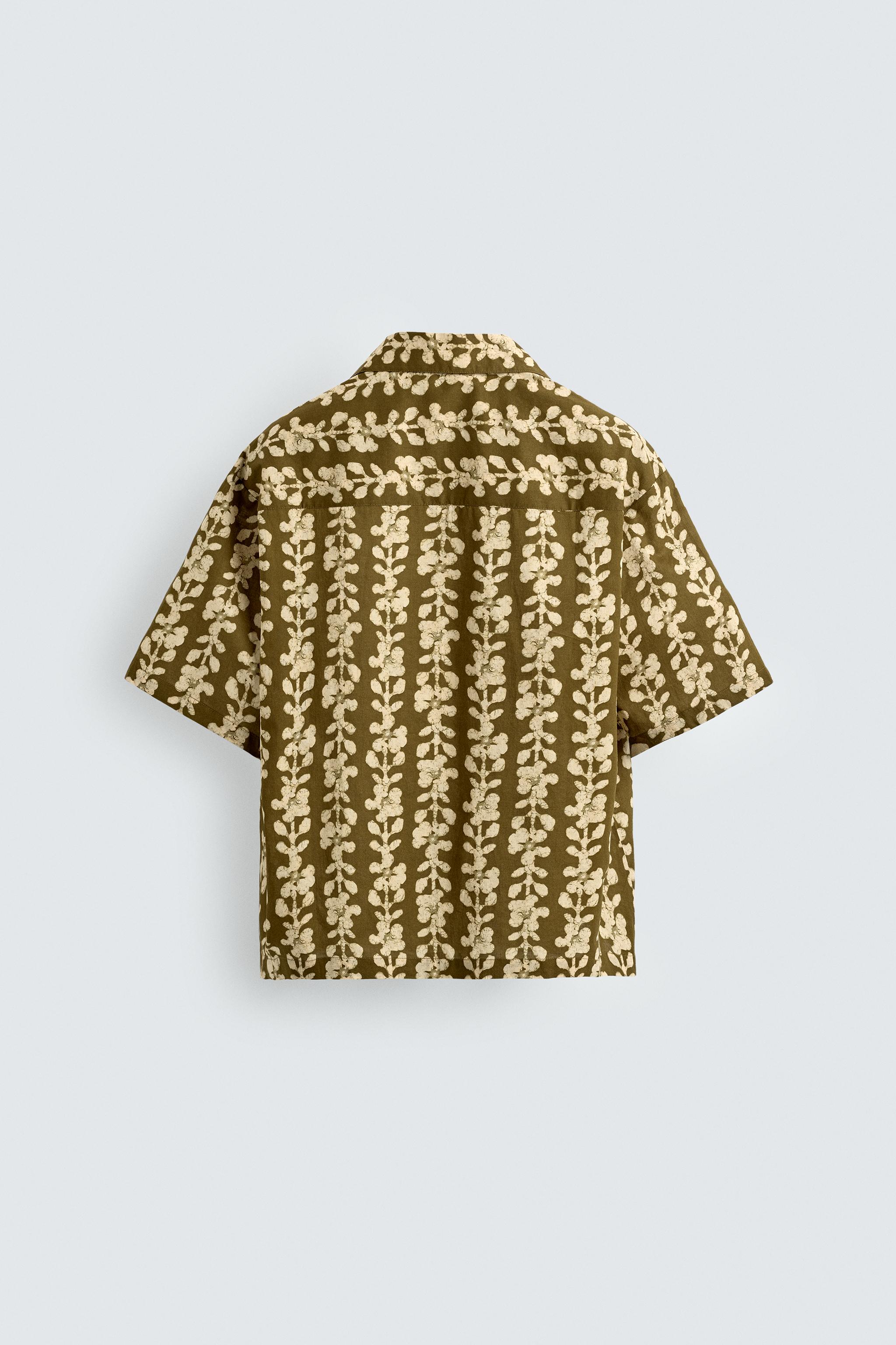 GEOMETRIC PRINT SHIRT