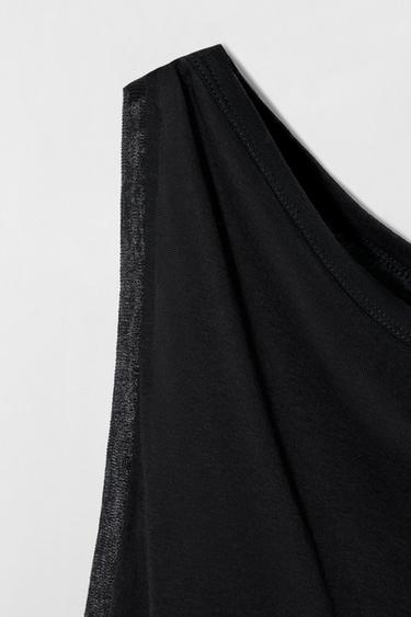 SUPIMA® COTTON T-SHIRT KATE MOSS X ZARA - Anthracite grey by Zara - Image 3