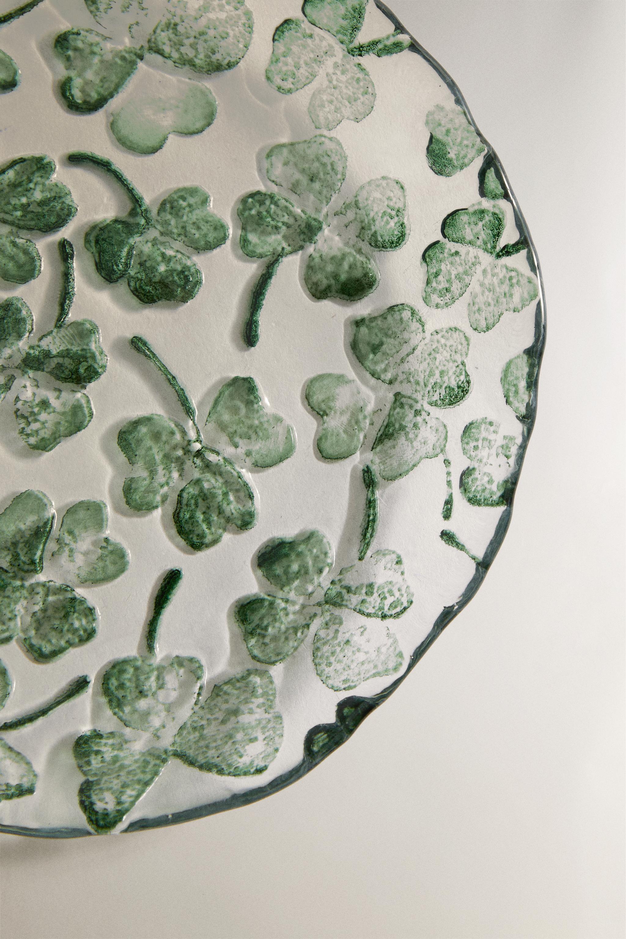 Zara CLOVER SIDE PLATE — фото 3
