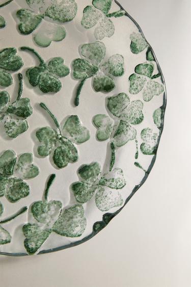 CLOVER SIDE PLATE - Green by Zara - Image 2