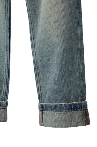 STRAIGHT-FIT-JEANS - Blau / Grün von Zara