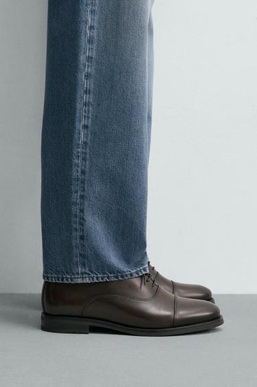 Zapatos Derby de Cuero