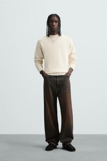 JERSEY ESTRUCTURA SOFT - Blanco roto de Zara - Imagen 0